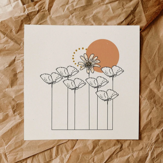 ColorbloKC • She's Magic That One • Art Print 12x12"