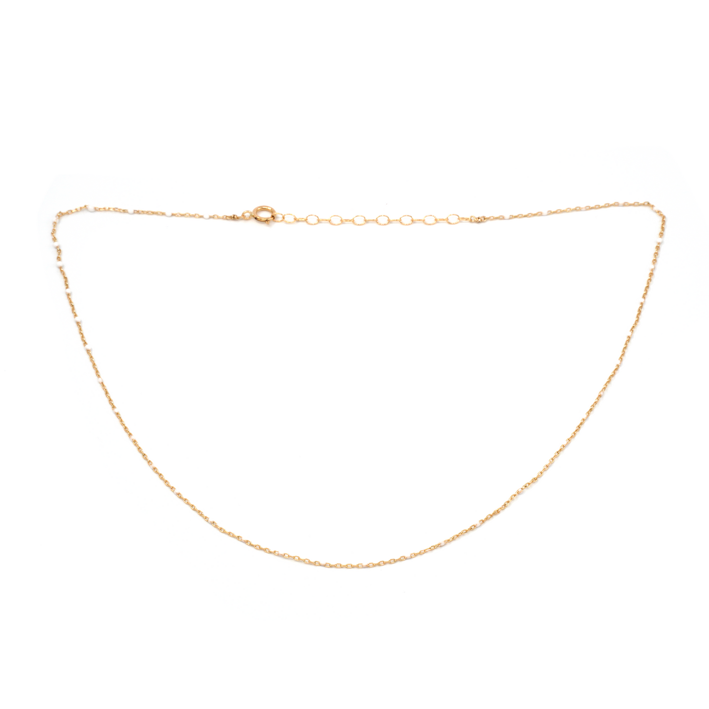 Dainty Enamel Choker Necklace • 14K Gold Fill • Pick Your Color