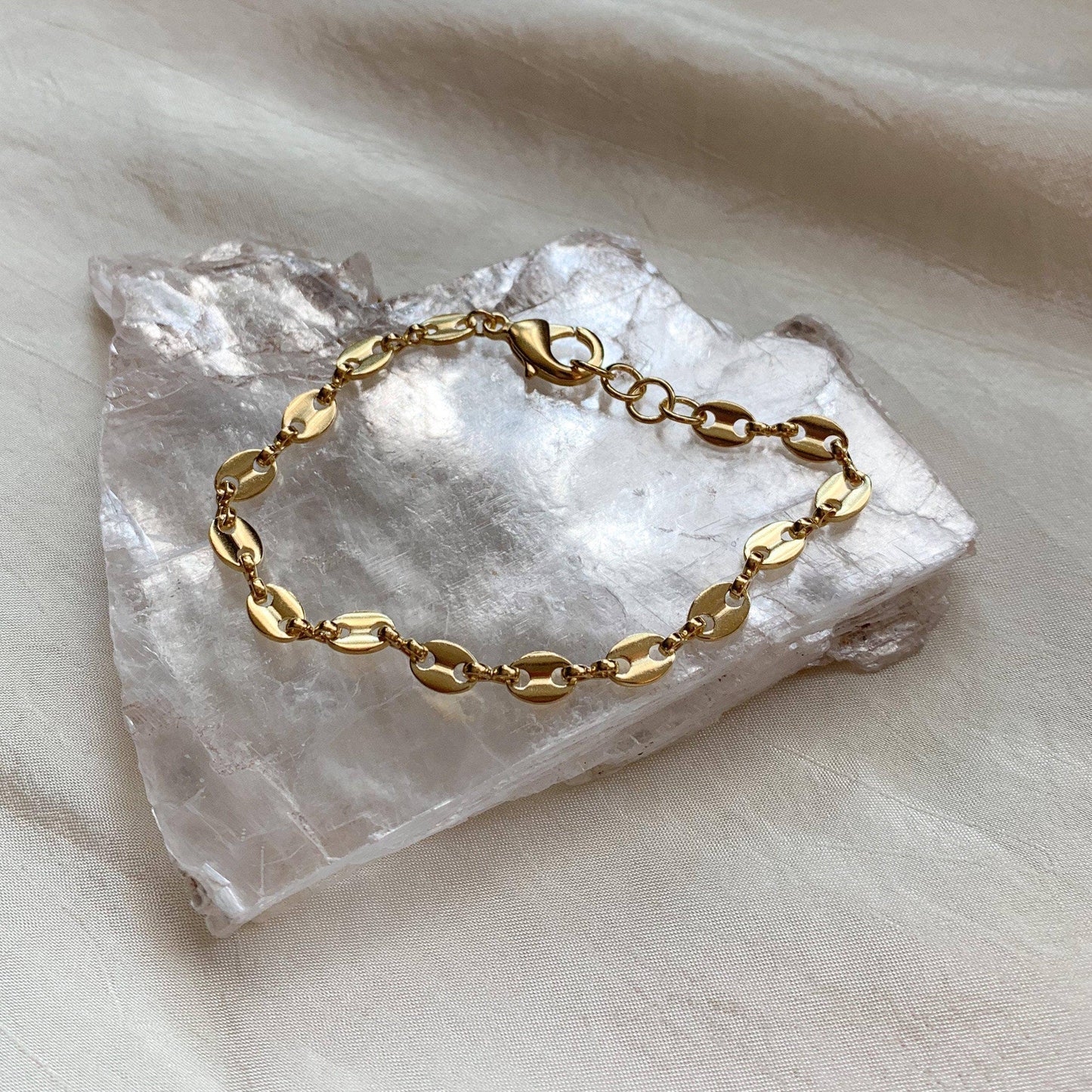 Dea Dia • Maritime Chain Bracelet • Gold