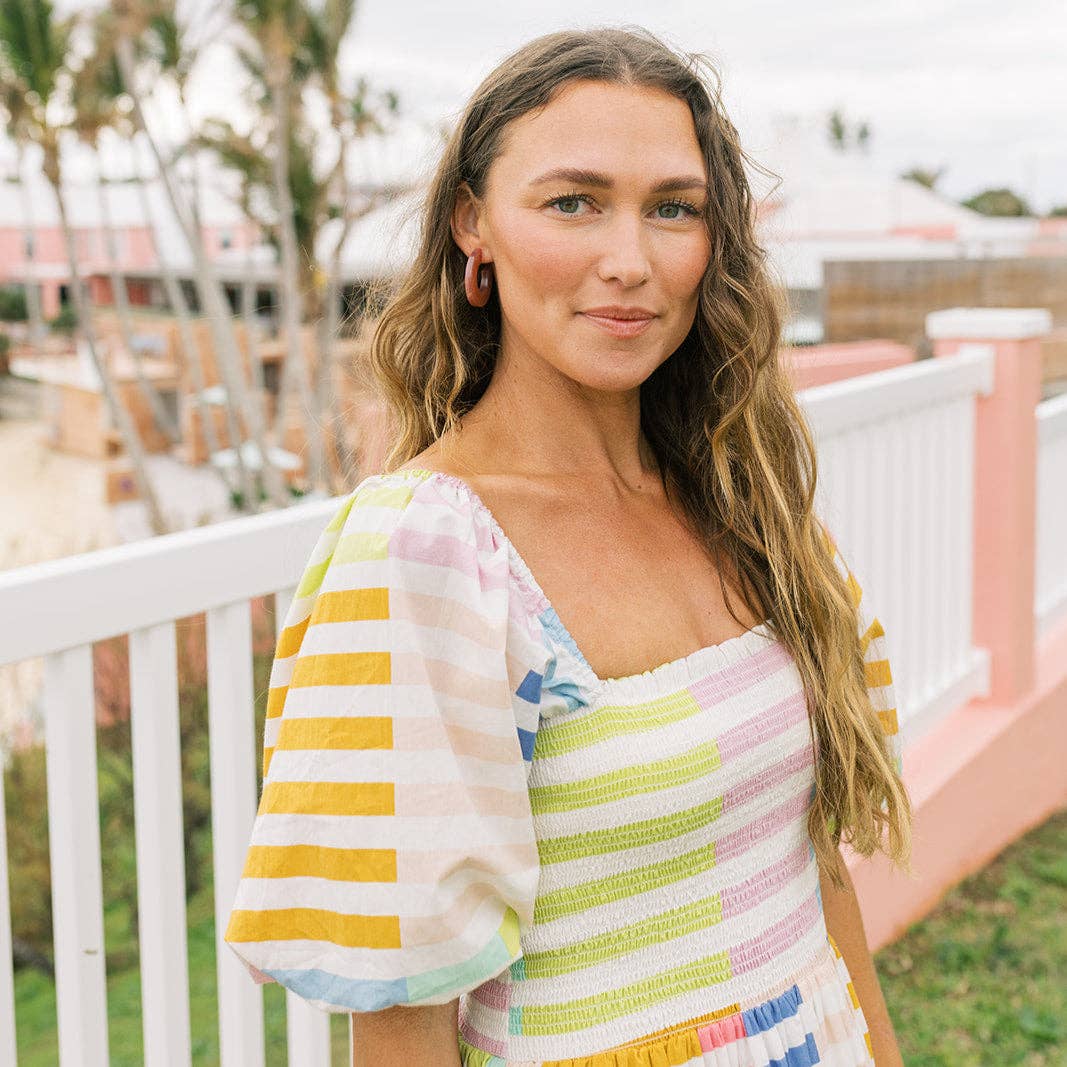 Sunshine Tienda • Stripe Tula Dress • Colorful