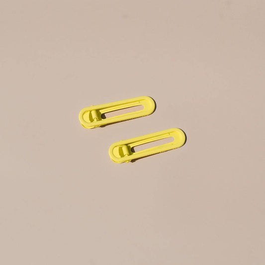 Nat + Noor • Rio Hair Clips • Butter Olive