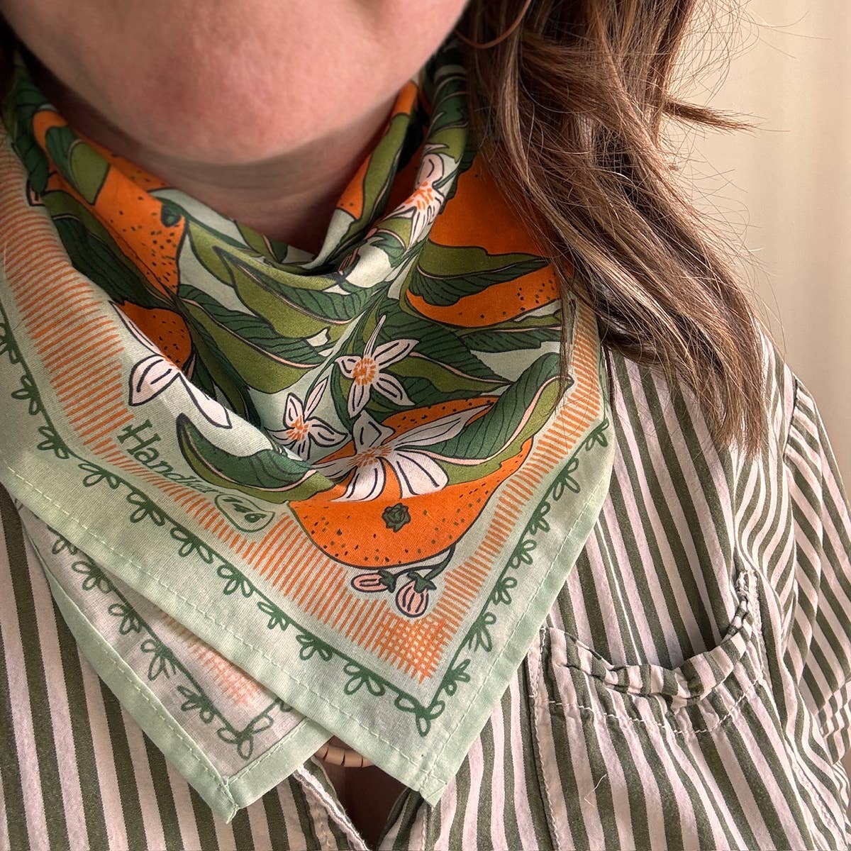 Cotton Bandana No. 146 Zoe Green
