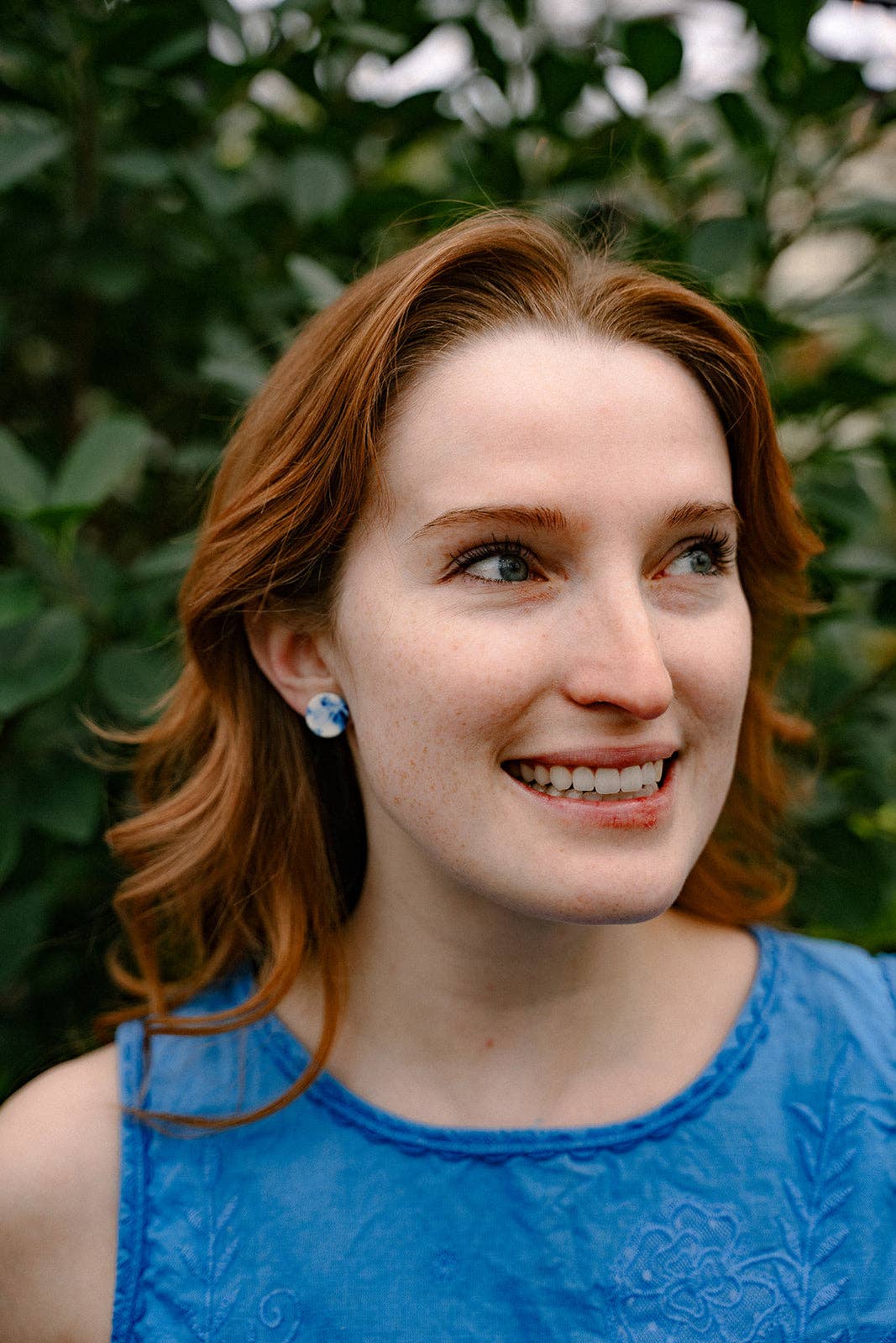 Sophie Studs • Greek Goddess Blue