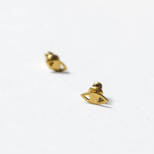 Tilly Doro • Eye Stud Earrings • Gold
