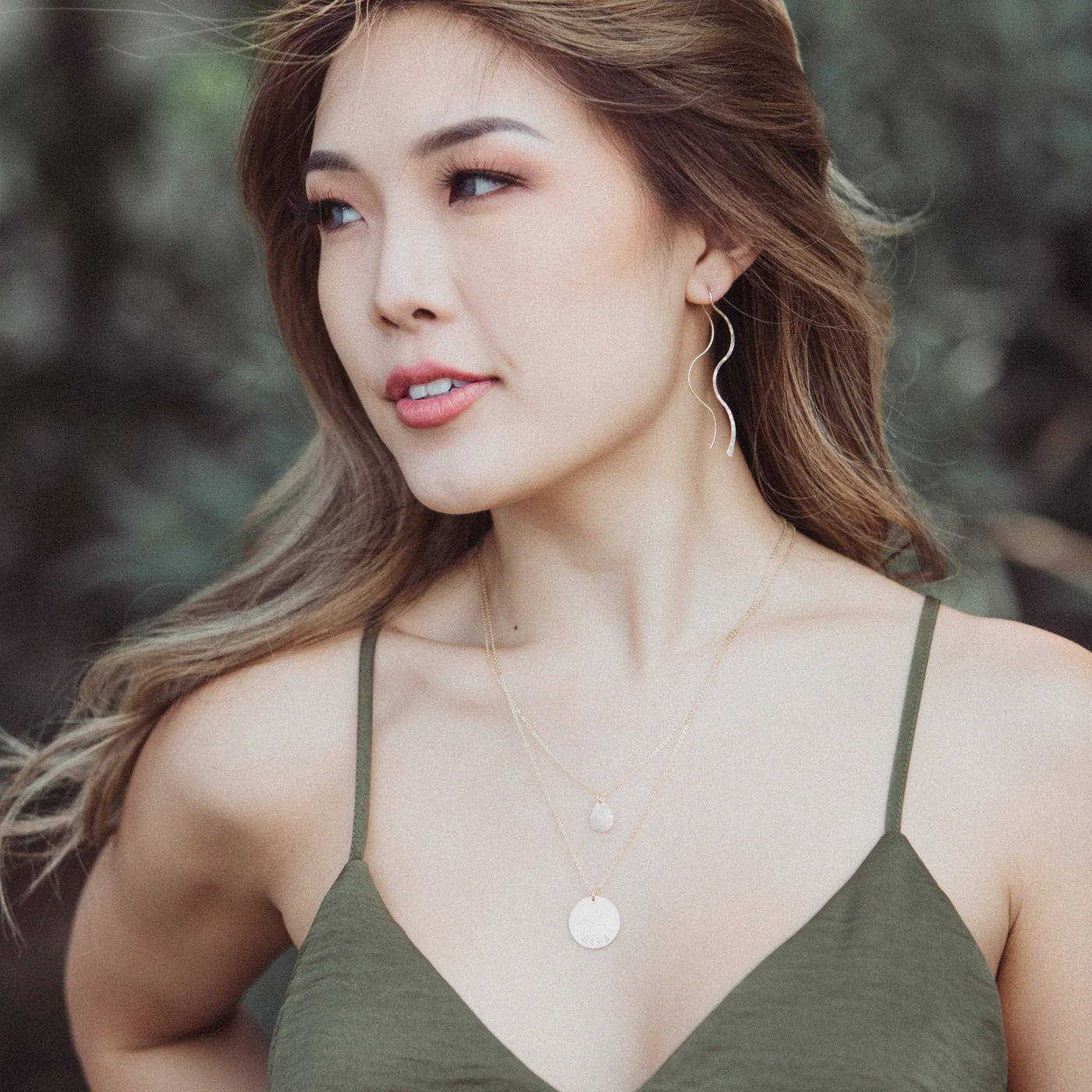 In Situ • Mel Curvy Earrings • 14K Gold Fill