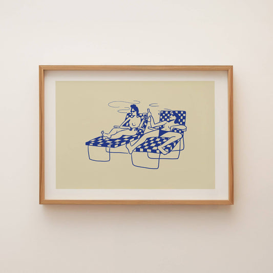 Swim Club • Art Print 8x10