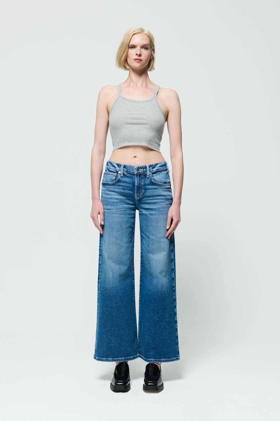 Etica • Romi French Wide Leg Denim • Marine