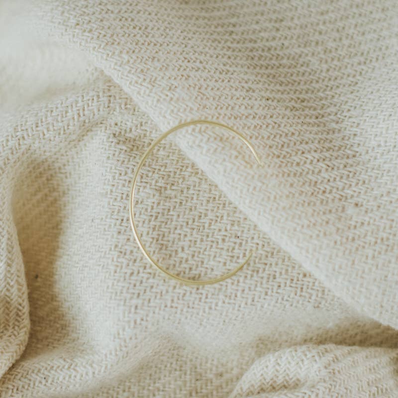 Gaia Micro Stacker Bracelet • Brass