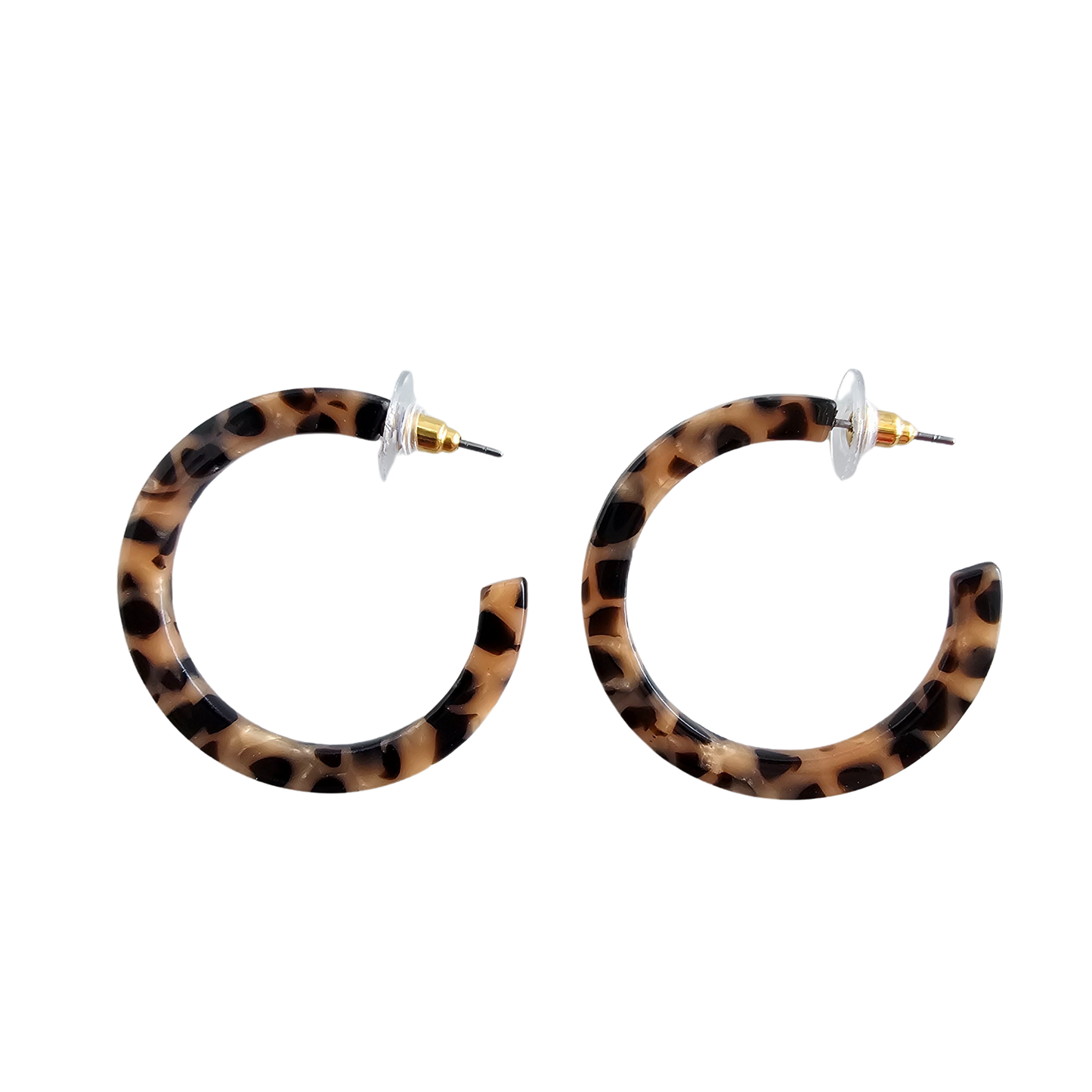 Camy Hoops • Cheetah