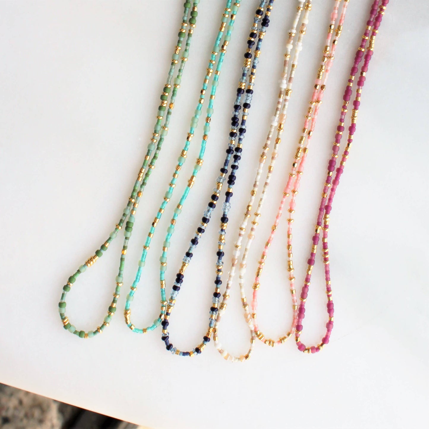 The Silver Wren • Unity Beaded Necklace • Choose Color