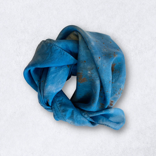 The Materials Design Co • Silk Bandana • Indigo