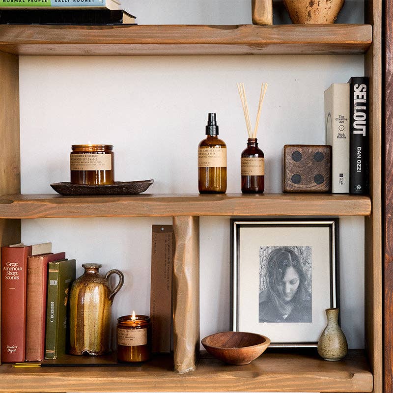 P.F. Candles • Room & Linen Spray • Teakwood & Tobacco