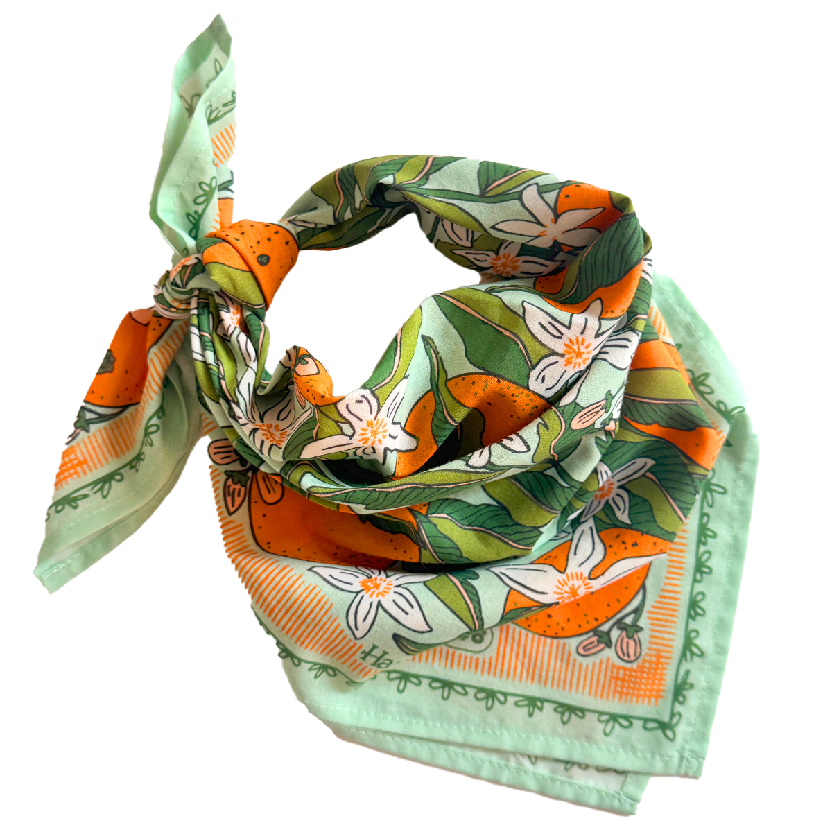 Cotton Bandana No. 146 Zoe Green
