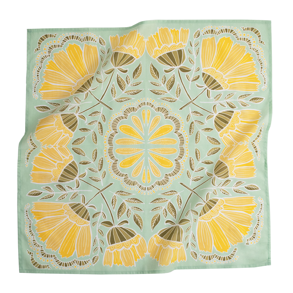 Cotton Bandana No. 044 Hazel