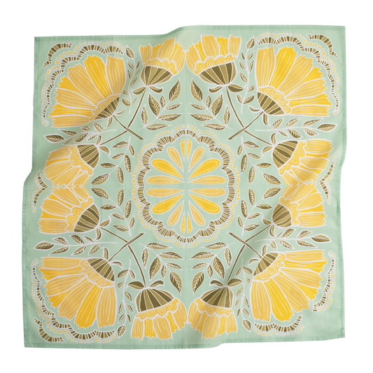 Cotton Bandana No. 044 Hazel