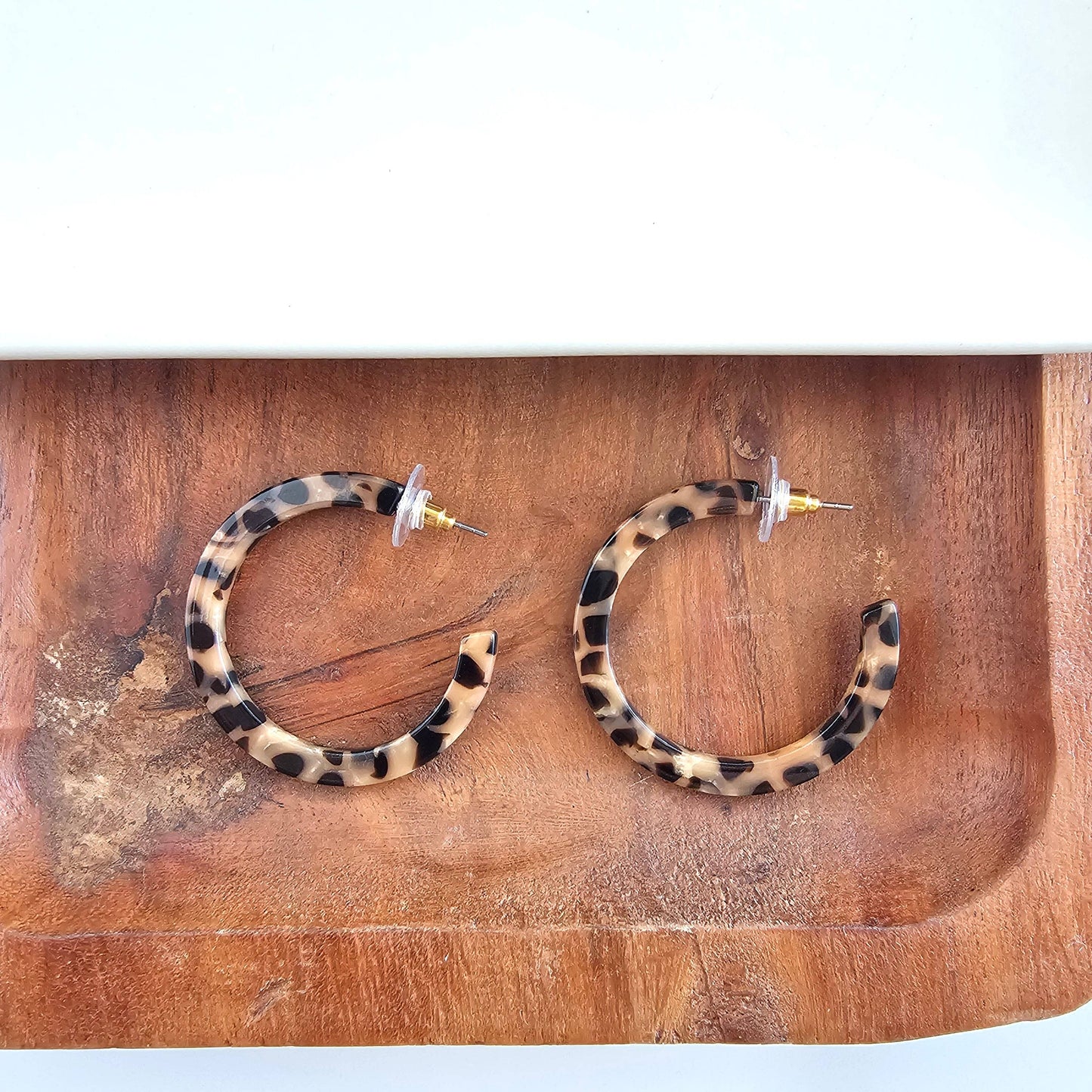 Camy Hoops • Cheetah