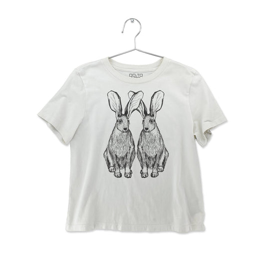 Go To Devil • Yayoi Heavyweight Tee • Hares • Off White