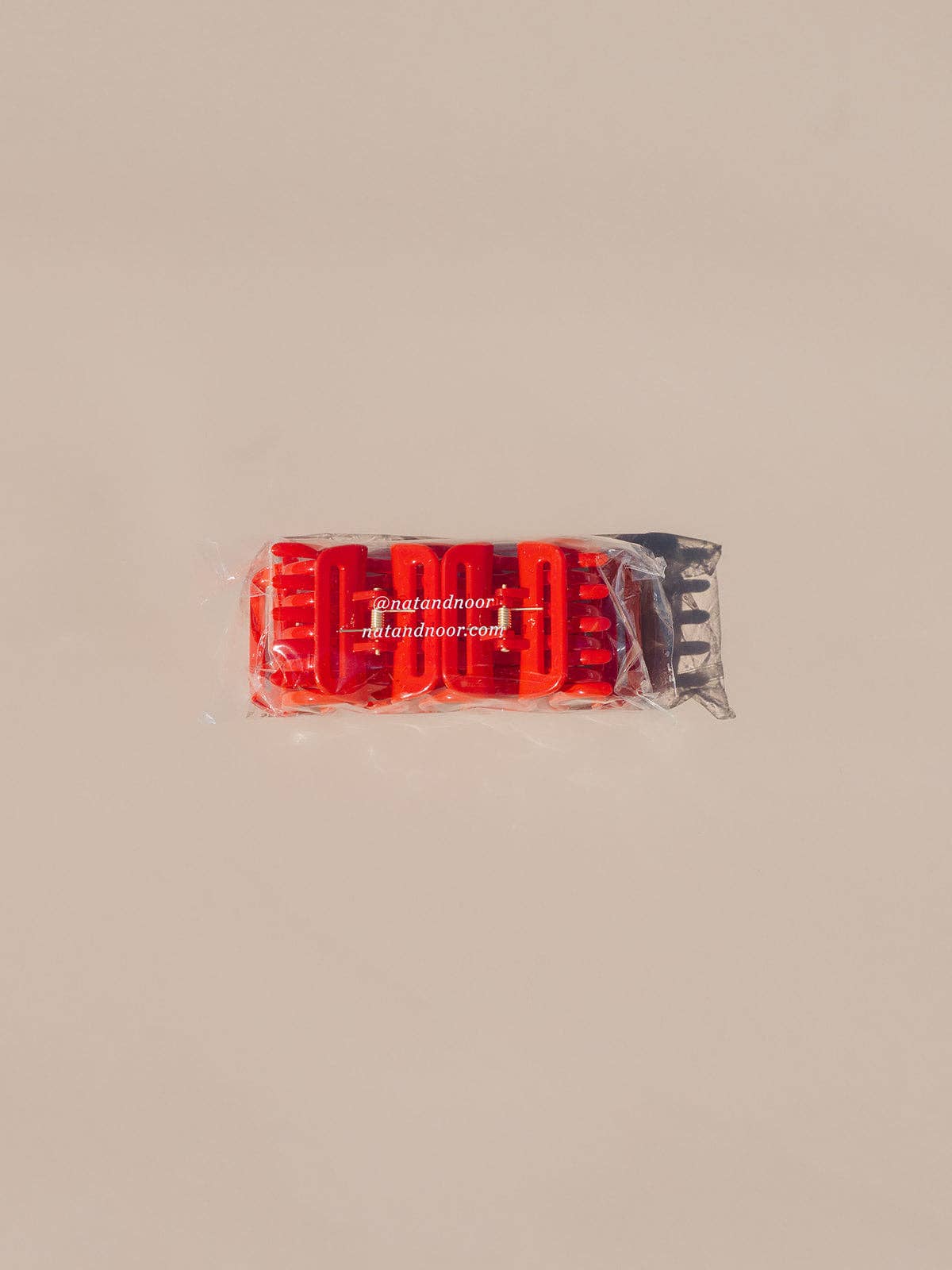 Nat + Noor • Jane Hair Claws (Pack of 5)  • Cherry Red