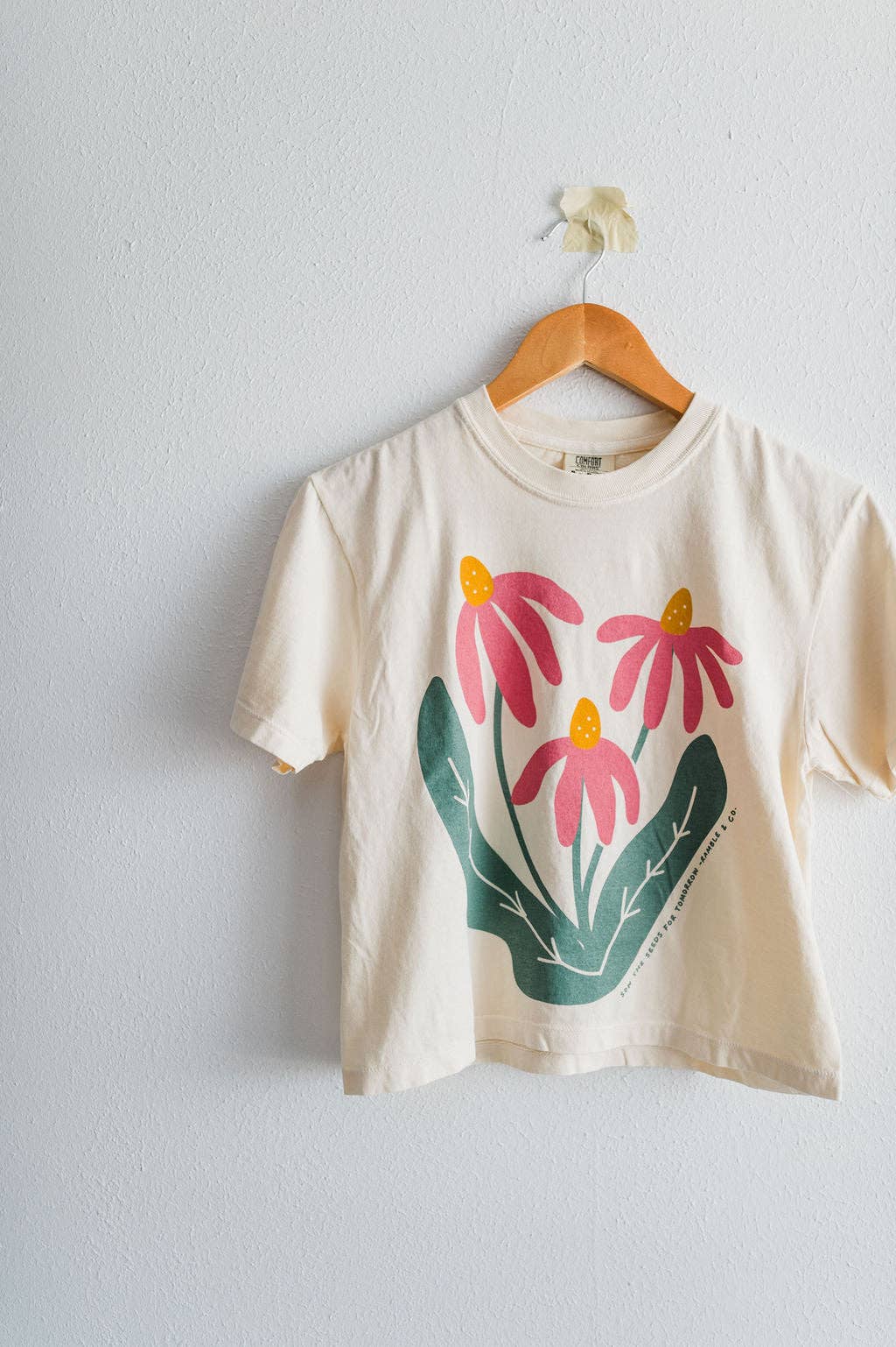 Cotton Tee • Sow the Seeds • Ivory