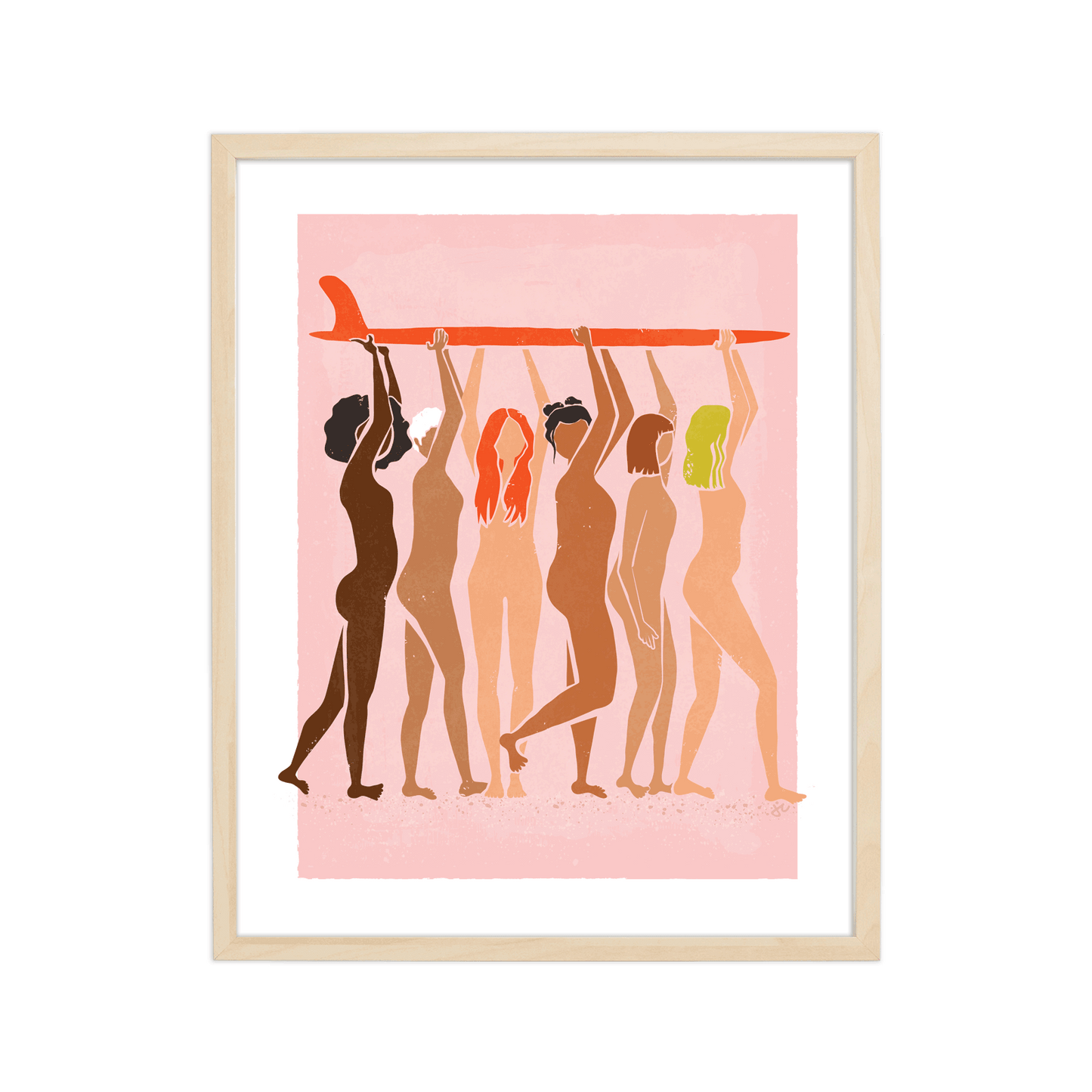 Art Print • Helping Hands • 8"x10"