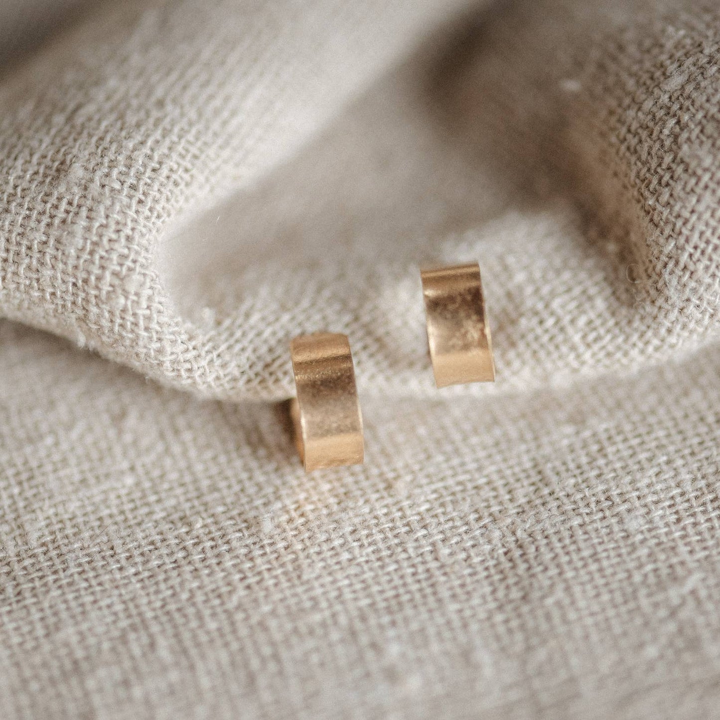 Common Form • Small Buena Hoops • Brass
