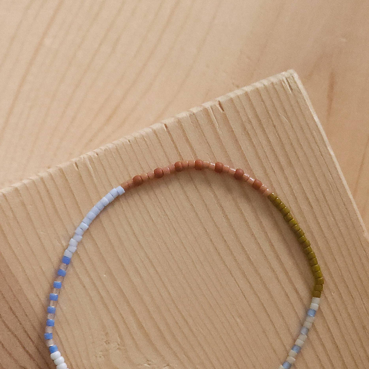 Adjustable Beaded Bracelet No. 108 • Multi-Color