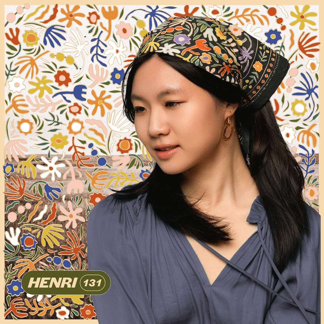 Cotton Bandana No. 131 Henri Dark Green