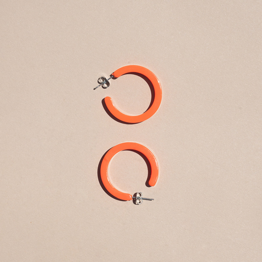 Nat + Noor • Alba Hoops - Cayenne