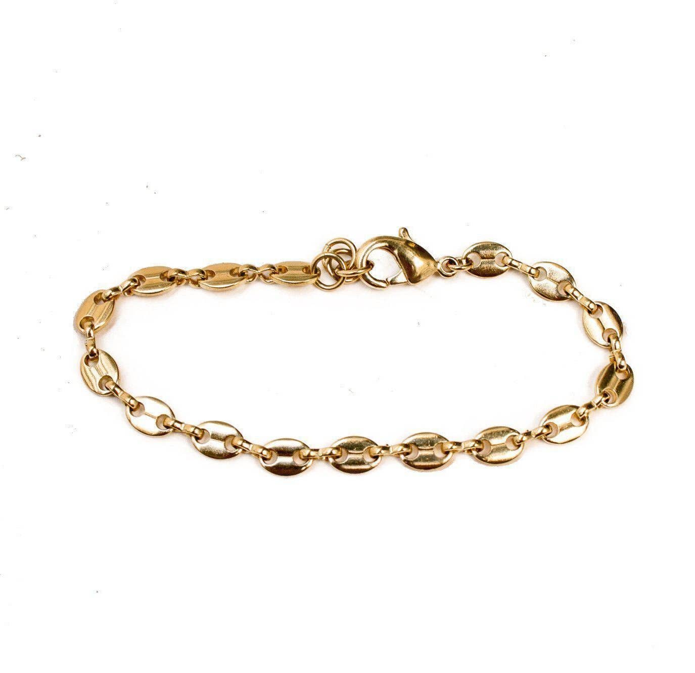 Dea Dia • Maritime Chain Bracelet • Gold