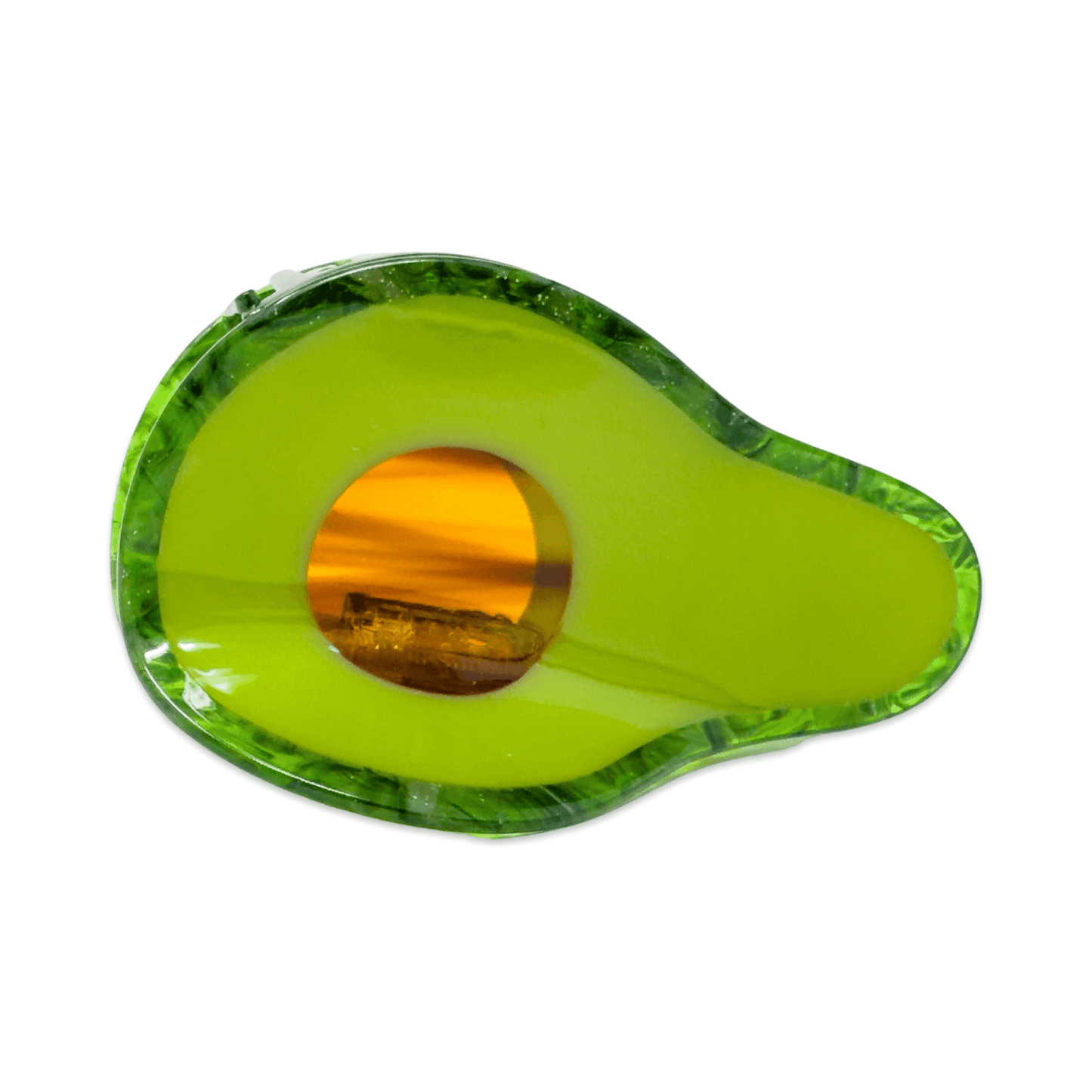 Jenny Lemons • Avocado Hair Claw • Large