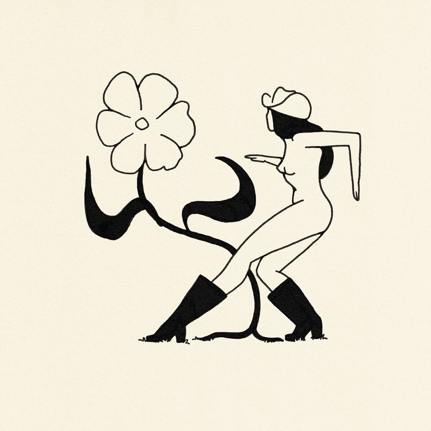 Flower Dance • Art Print • 8x10