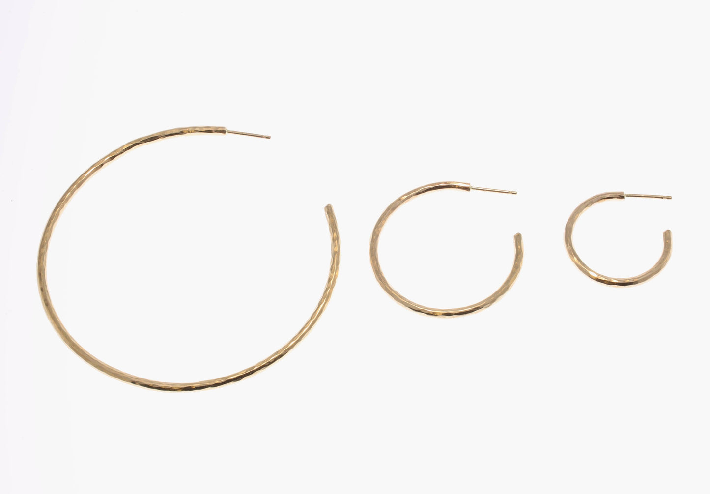 Monaco Hoops • Sterling Silver • Small