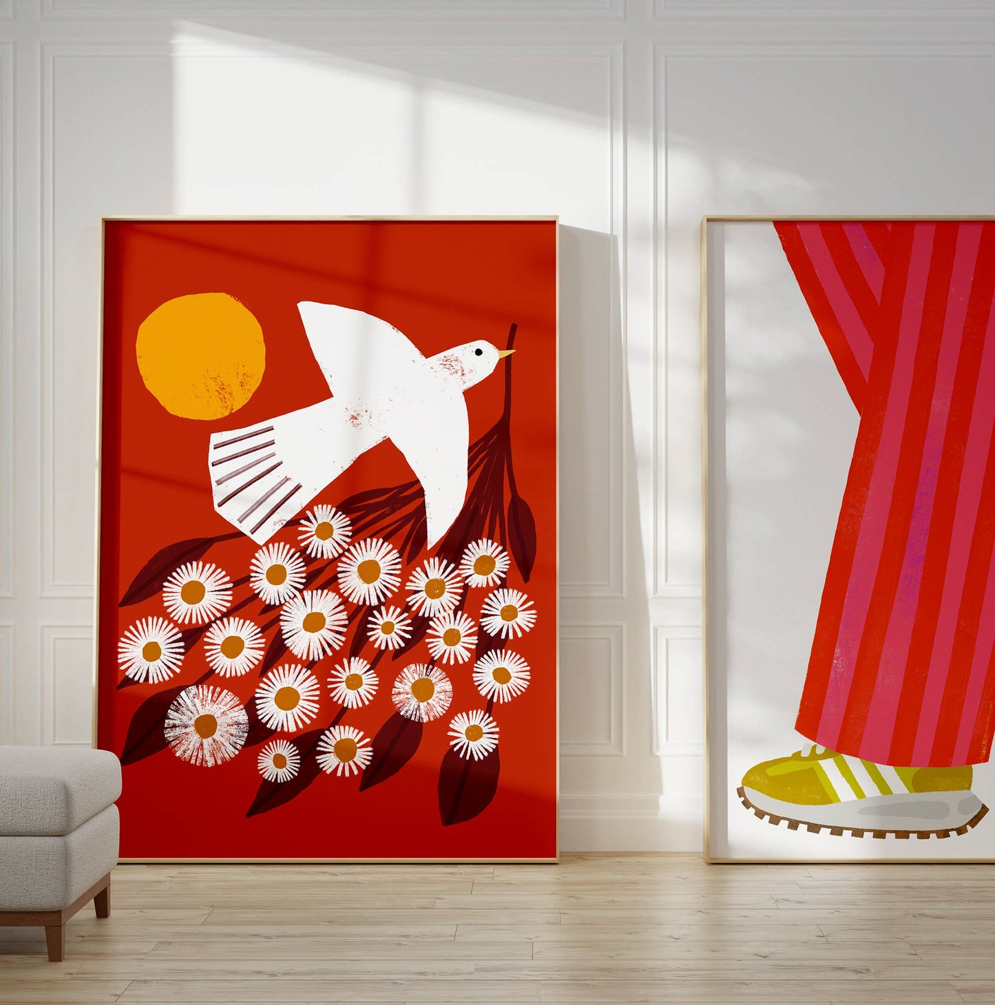 Anisa Makhoul • Art Print • Red Dove