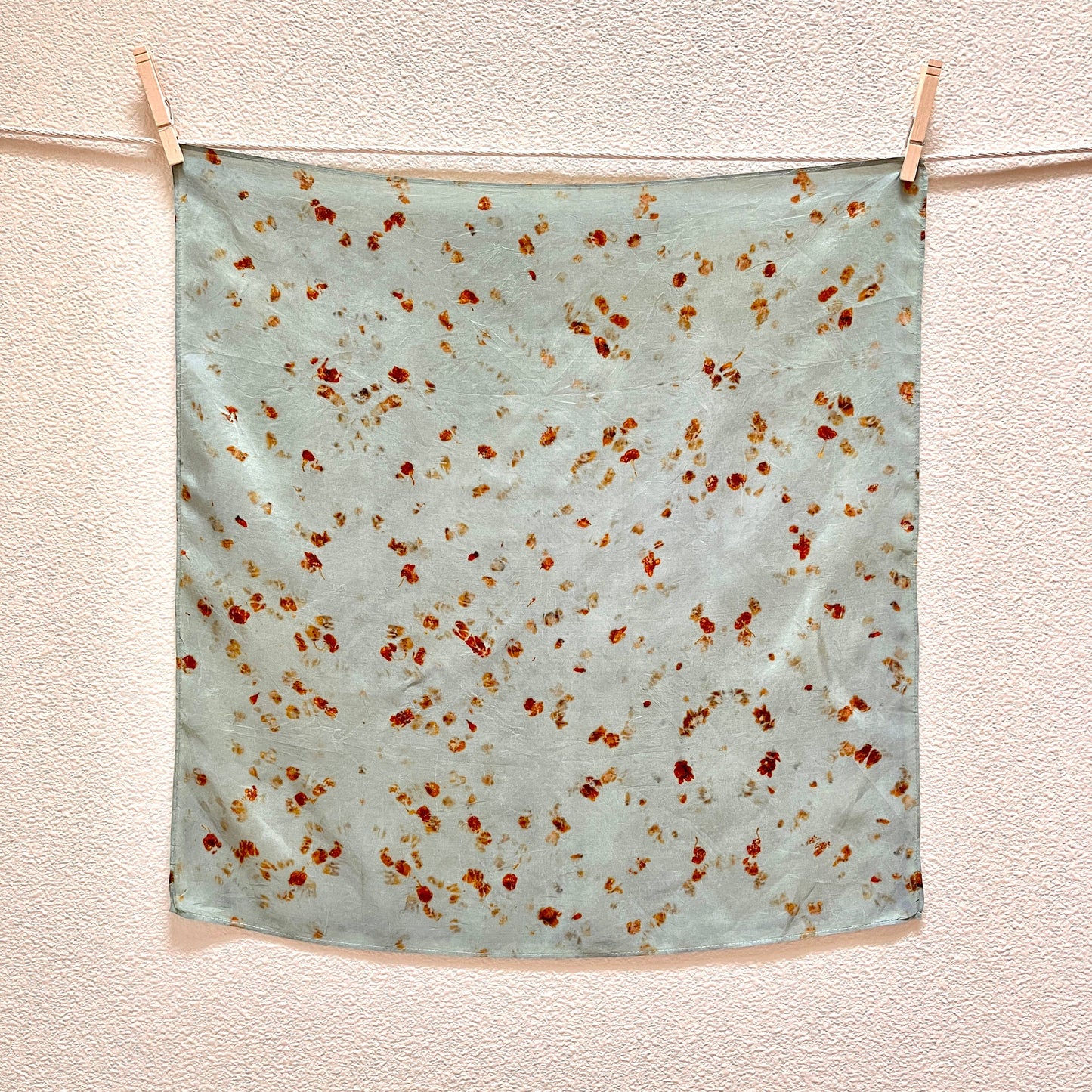 Vive Textiles uNaturally Dyed Silk Bandana Scarf • Moonpetal