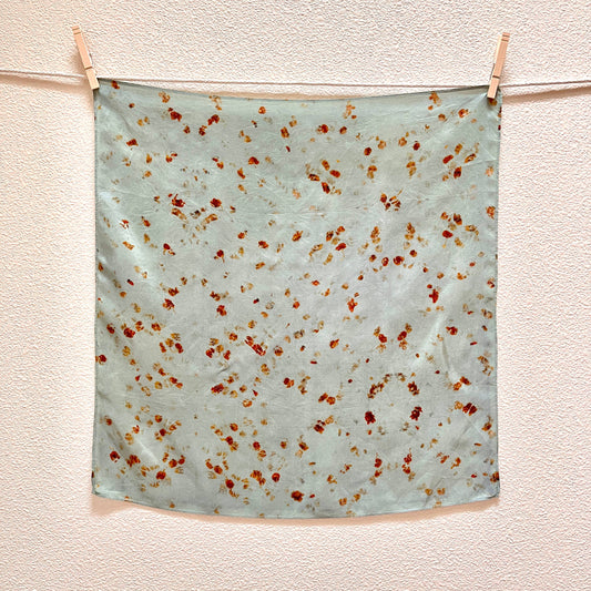 Vive Textiles uNaturally Dyed Silk Bandana Scarf • Moonpetal