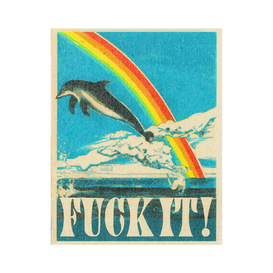Real Fun Wow • Fuck It!Print • 11” x 14”