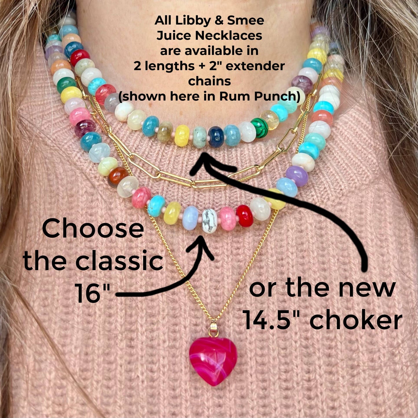 Turquoise Juice Gemstone Necklace