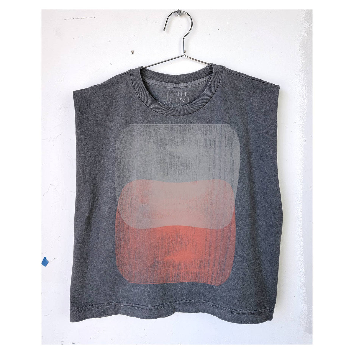 Crop Muscle Tee • Haze • Charcoal