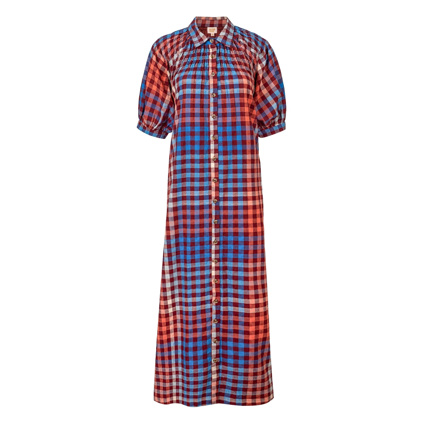 Sunshine Tienda • Oasis Dress • Cabernet Gingham