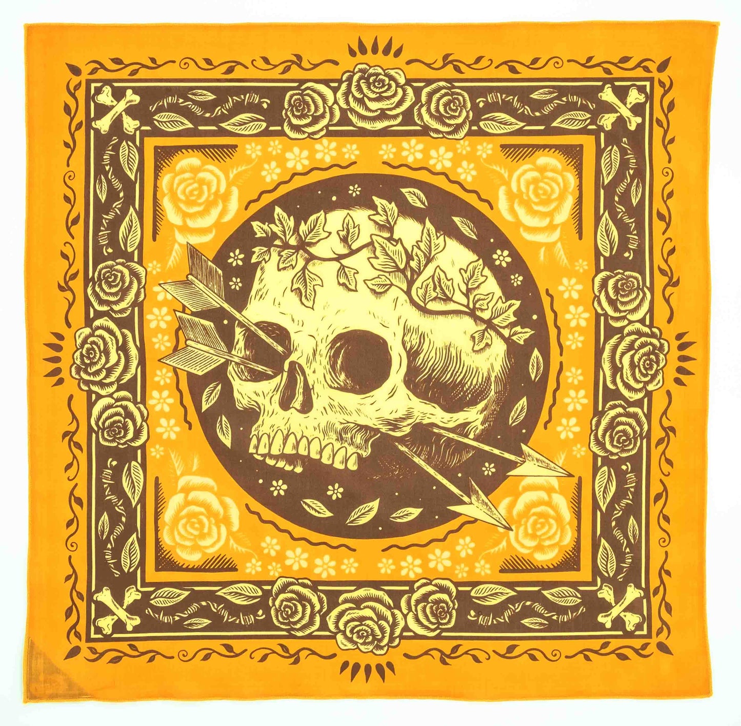 Organic Cotton Bandana • Free Spirit • Yellow