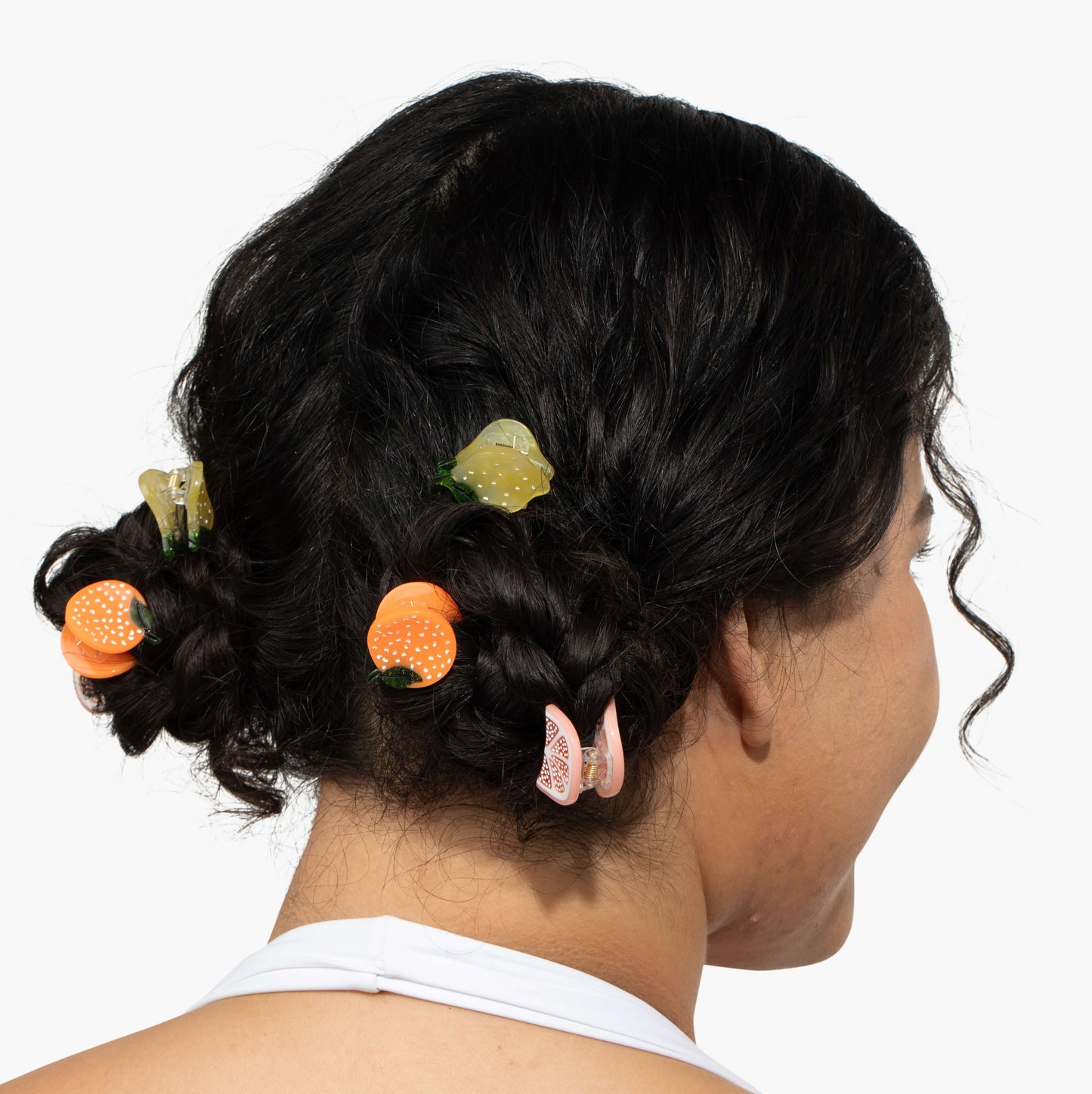 Jenny Lemons • Micro Hair Claw Clip Set • Sunshine Citrus