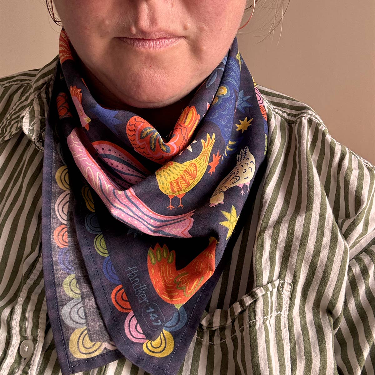 Cotton Bandana • No. 147 Matilda • Colorful
