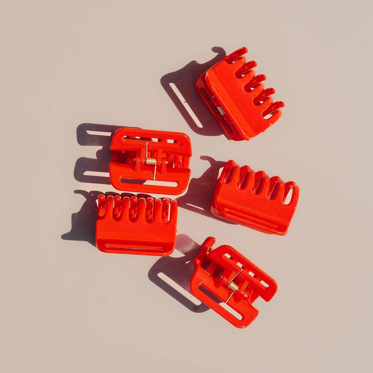 Nat + Noor • Jane Hair Claws (Pack of 5)  • Cherry Red