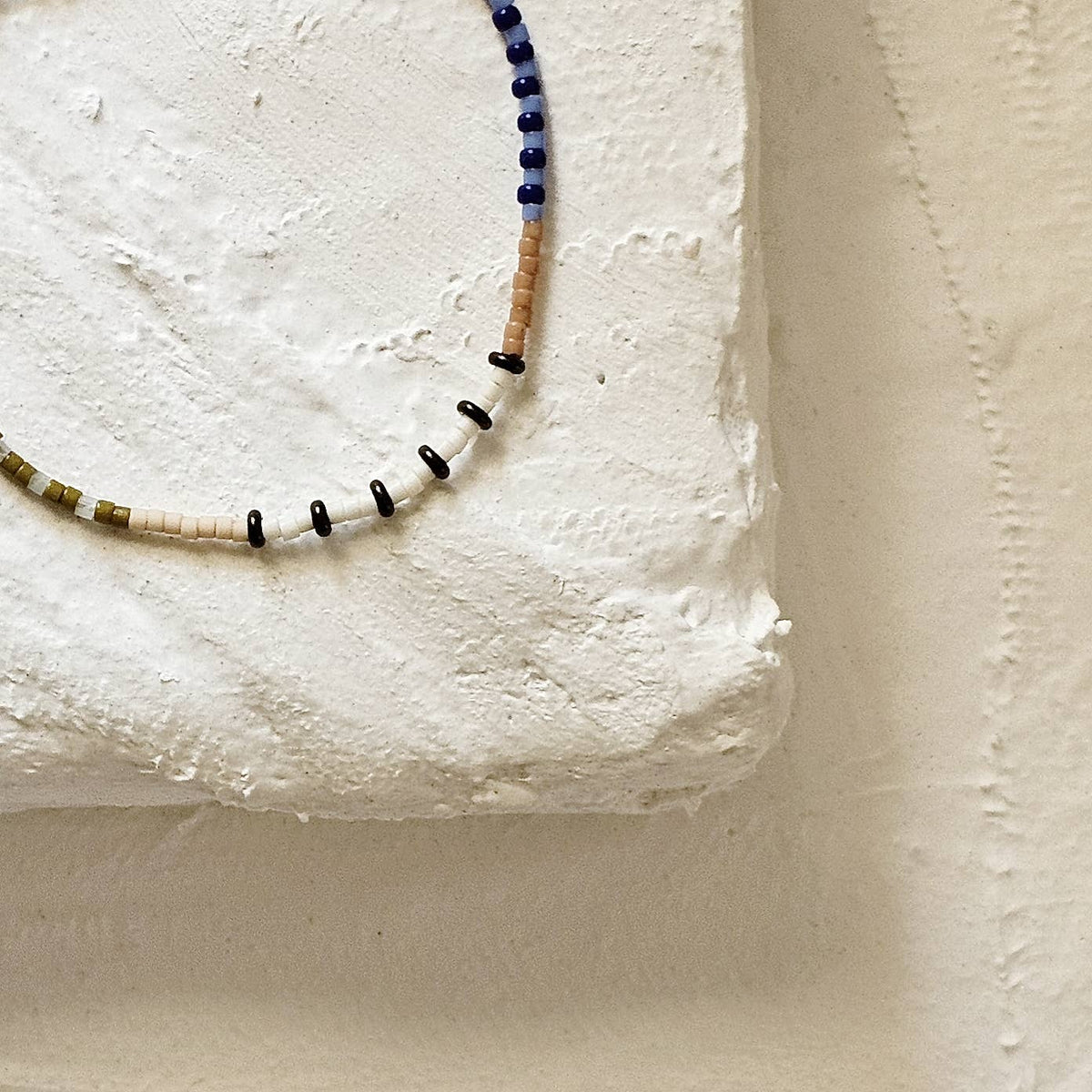 Adjustable Beaded Bracelet No. 155 • MultiColor