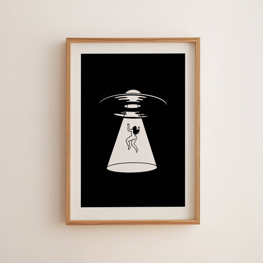 Vinyl Obduction • Art Print 8x10