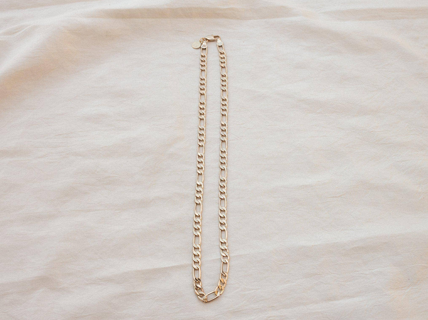 Dea Dia • Thick Figaro Chain Necklace • Gold