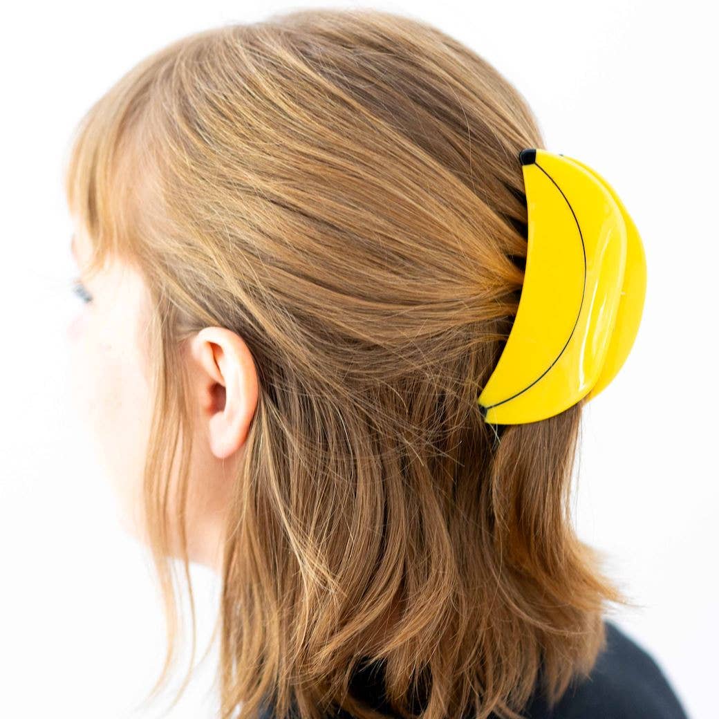 Jenny Lemons • Banana Hair Claw • Large
