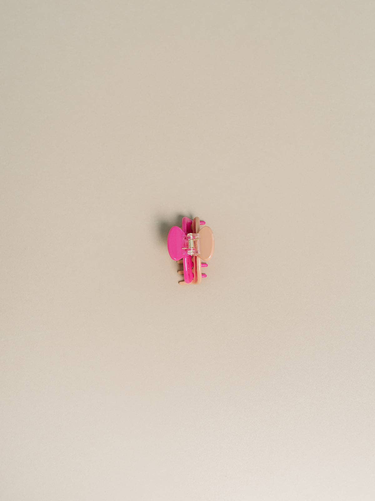 Nat + Noor • Small Hair Claw Clip • Two Tone Dragon Fruit Pink