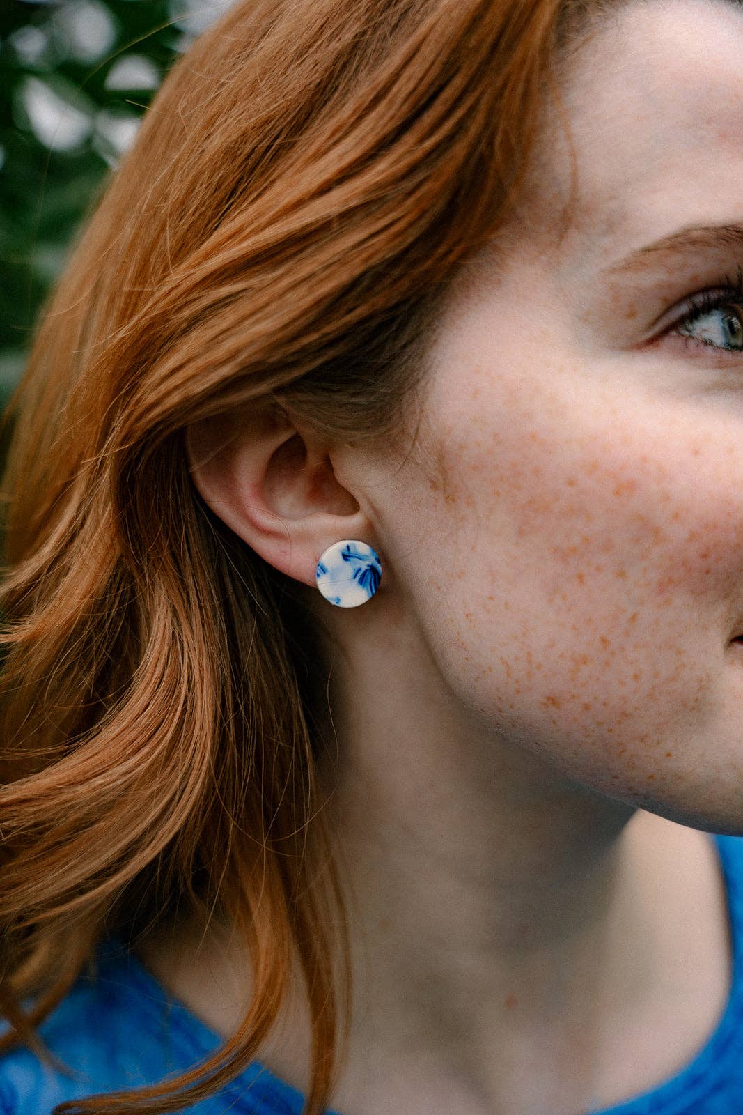 Sophie Studs • Greek Goddess Blue