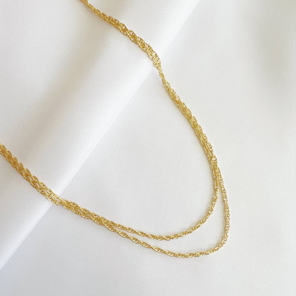 West Coast Rope Chain Necklace • Gold Filled